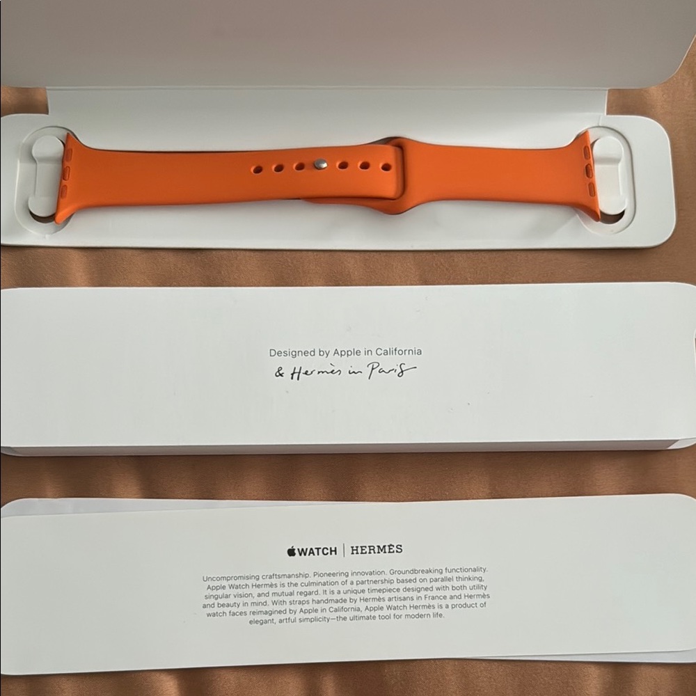Apple Watch Hermès Orange Band
